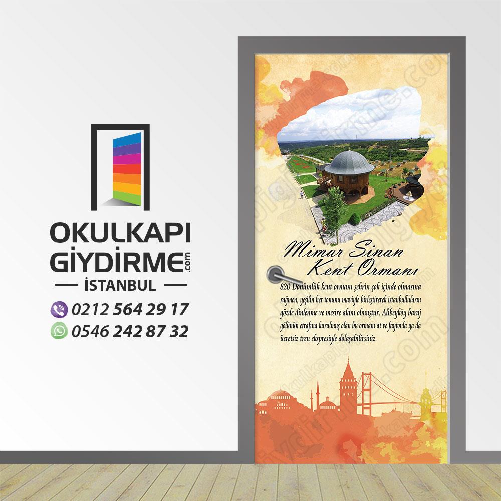 Kapı Giydirme Mimarsinan Kent ormanı KG İK 39