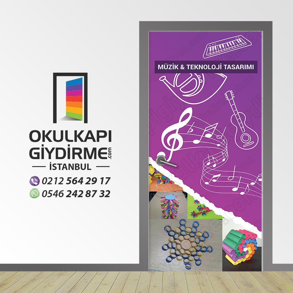 Kapı Giydirme Müzik ve Teknoloji Tasarım KG BSK 06