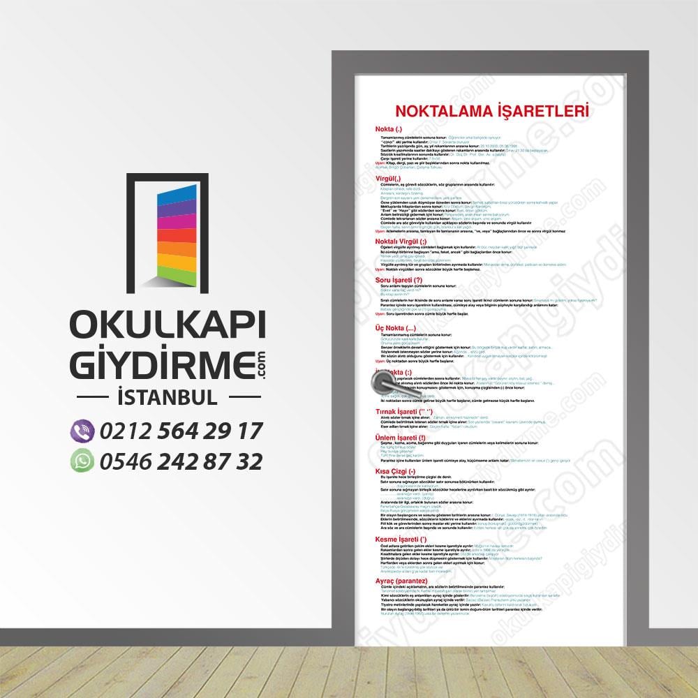 Kapı Giydirme Noktalama İşaretleri KG TÜR 21