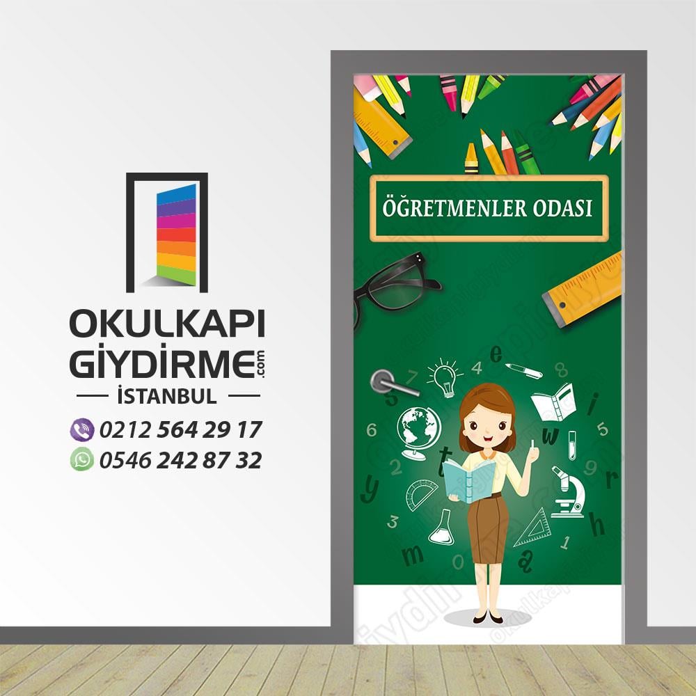 Kapı Giydirme Öğretmenler Odası KG İD 58