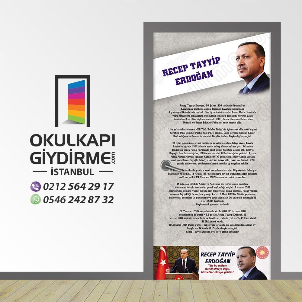 Kapı Giydirme RECEP TAYYİP ERDOĞAN KG TB 42