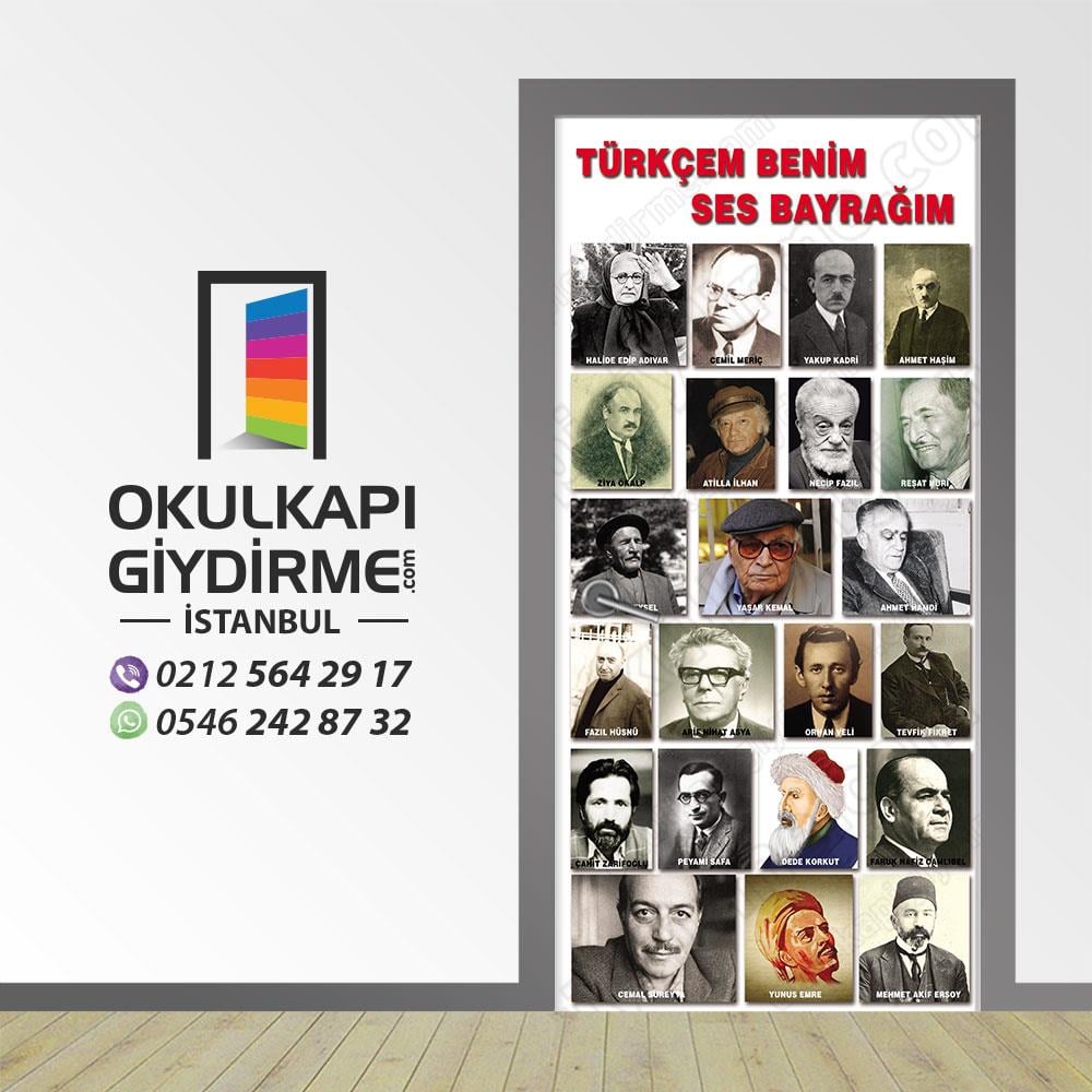 Kapı Giydirme Şairler ve Yazarlar KG Y 36