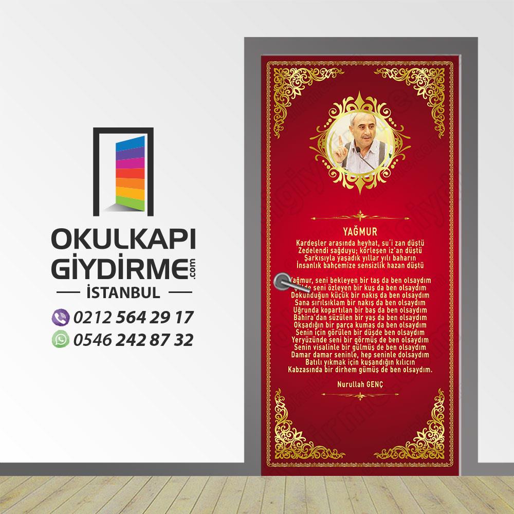 Kapı Giydirme Şairler ve Yazarlar KG Y 41