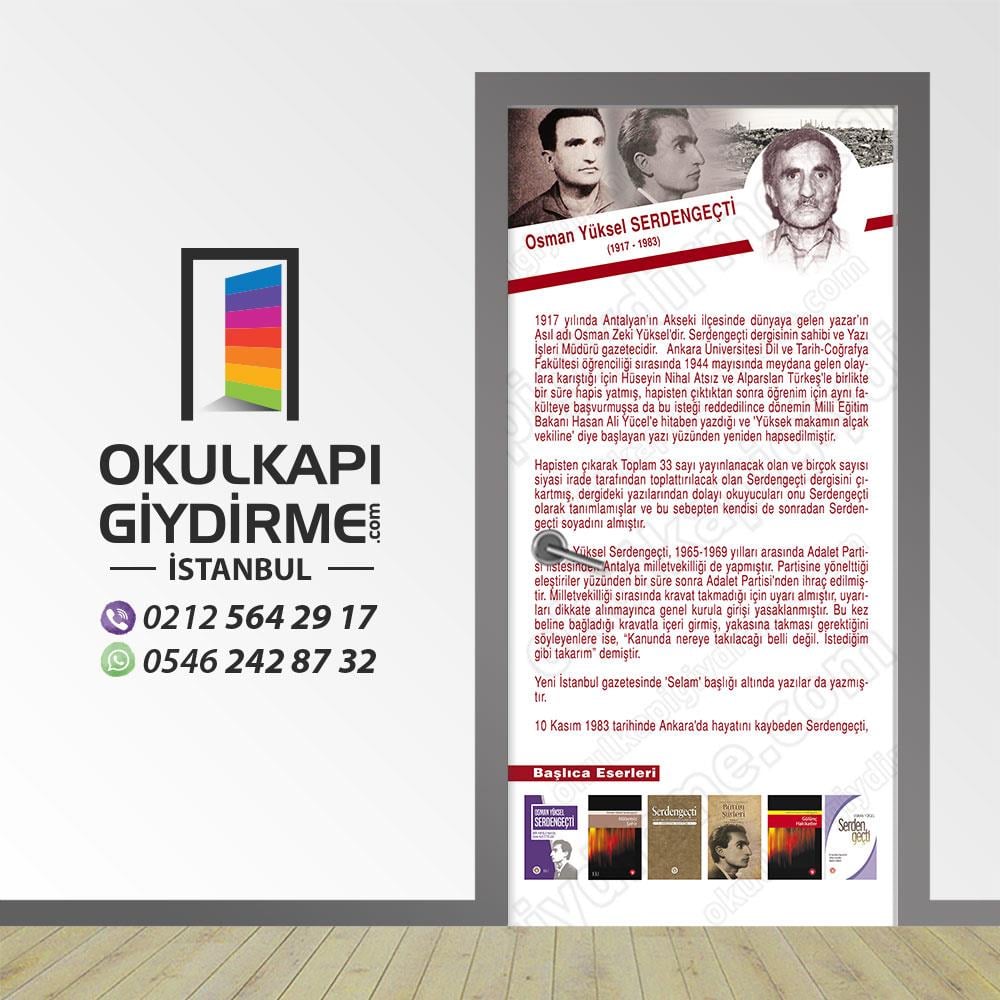 Kapı Giydirme Şairler ve Yazarlar KG Y 49