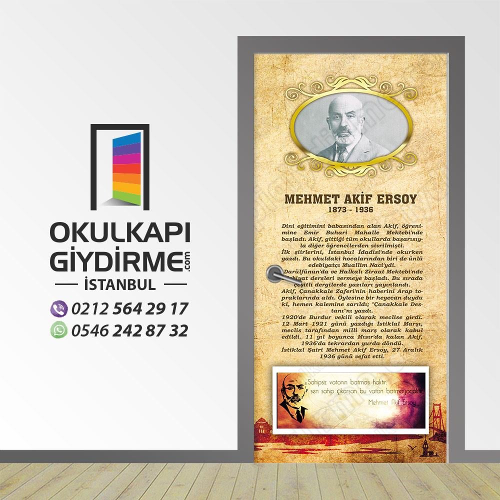 Kapı Giydirme Şairler ve Yazarlar KG Y40
