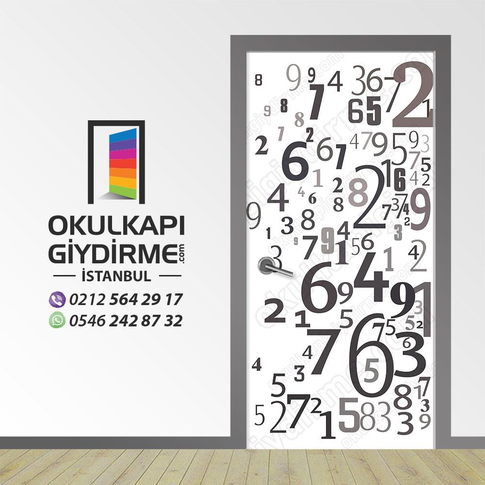 Kapı Giydirme Sayılar KG MAT 19