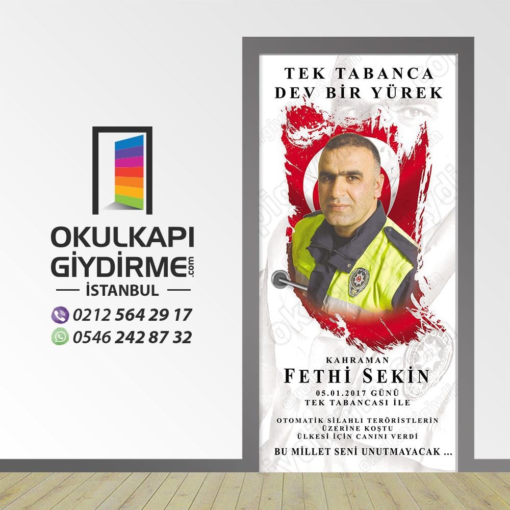 Kapı Giydirme Şehitlerimiz KG ŞHT 01