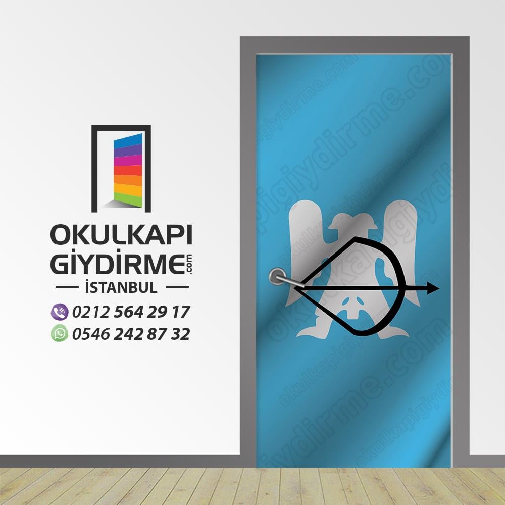 Kapı Giydirme Selçuklu Bayrak KG BAY 10