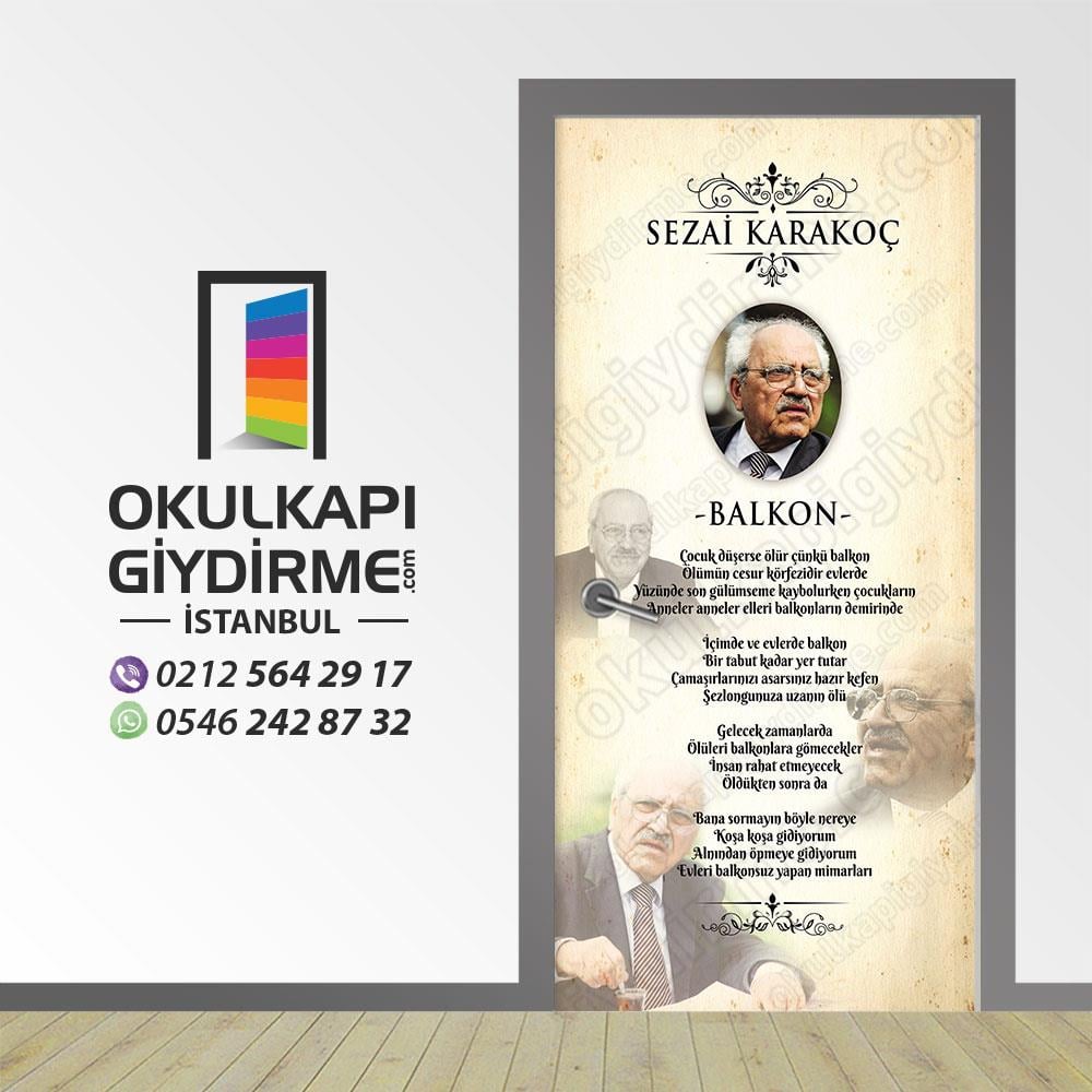 Kapı Giydirme Sezai Karakoç KG Y 59