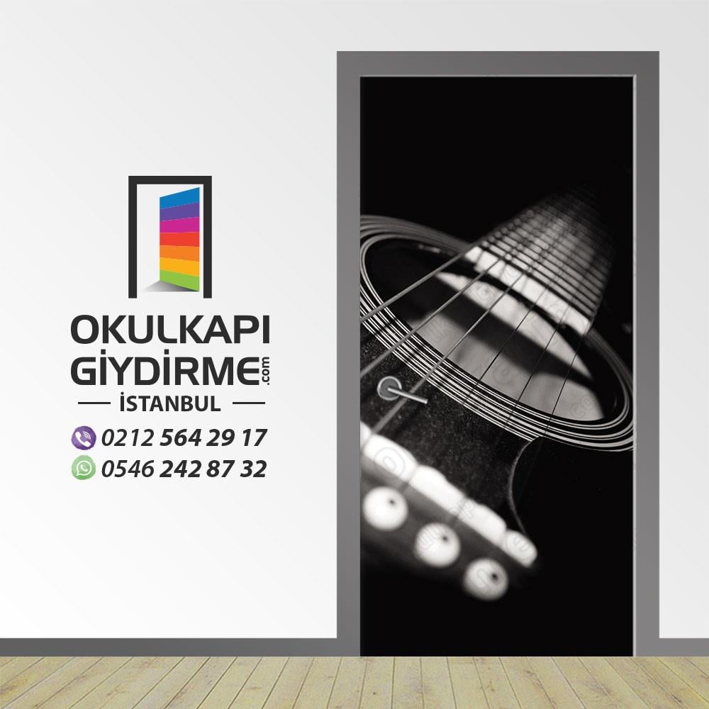 Kapı Giydirme Siyah Beyaz KG SB 13