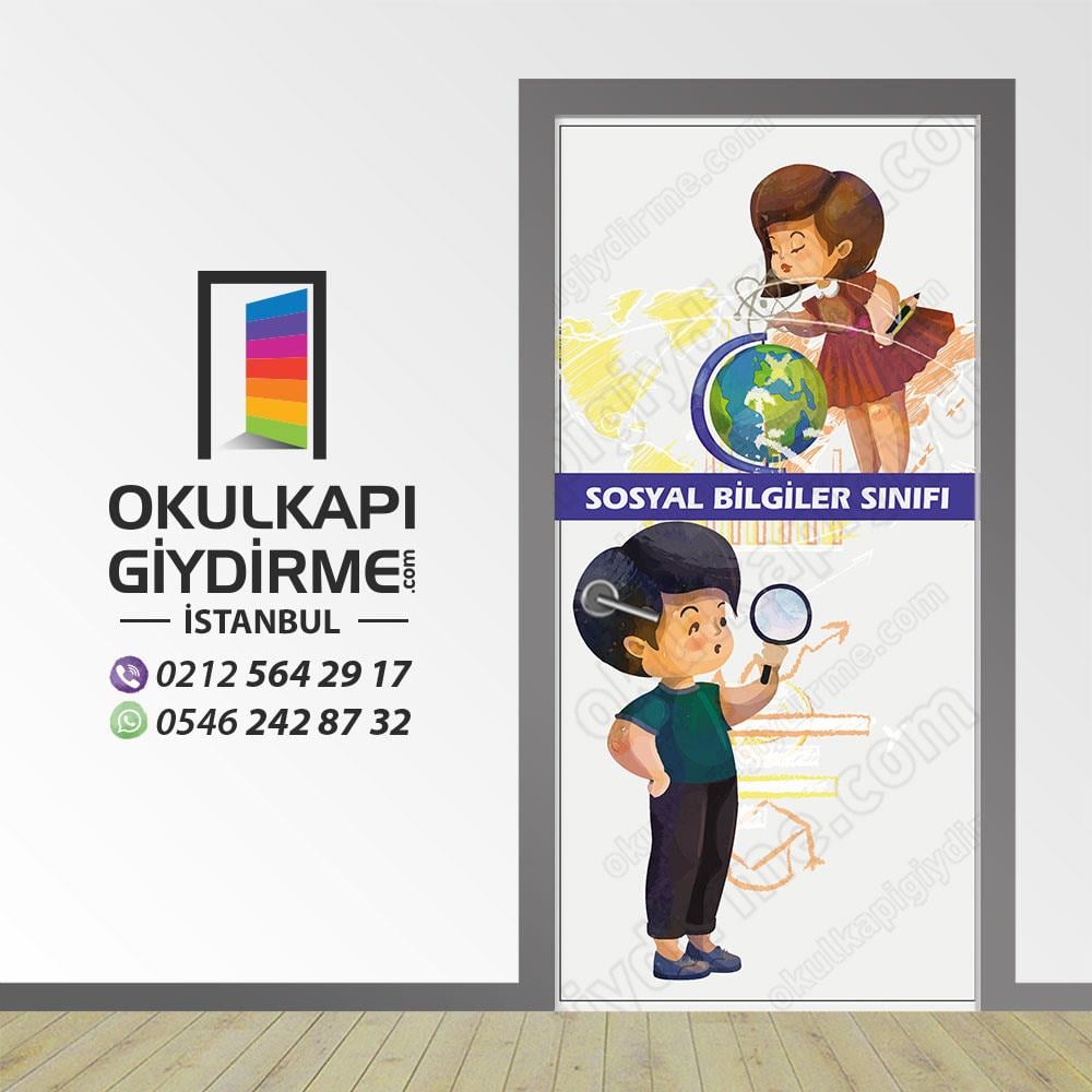 Kapı Giydirme Sosyal Bilgiler Sınıfı KG SOS 07