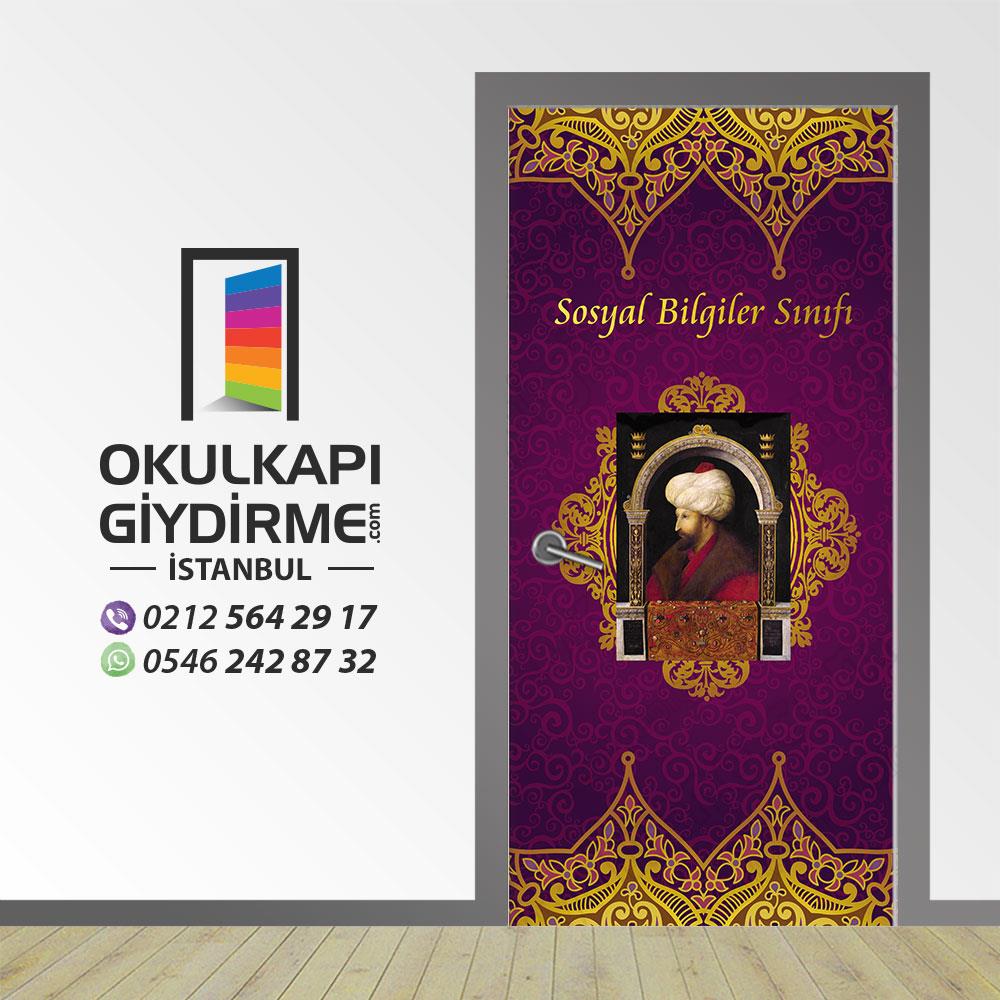 Kapı Giydirme Sosyal Bilgiler Sınıfı KG SOS 19
