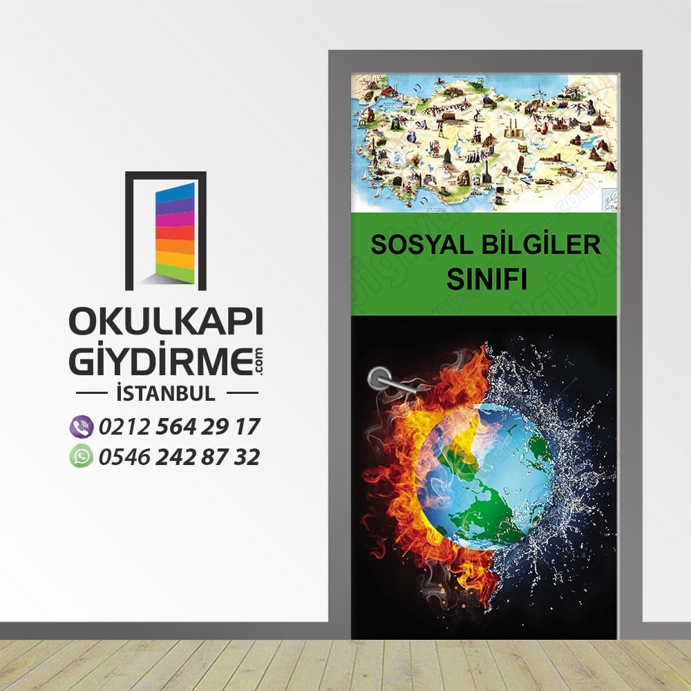Kapı Giydirme Sosyal Bilgiler Sınıfı KG SOS 20