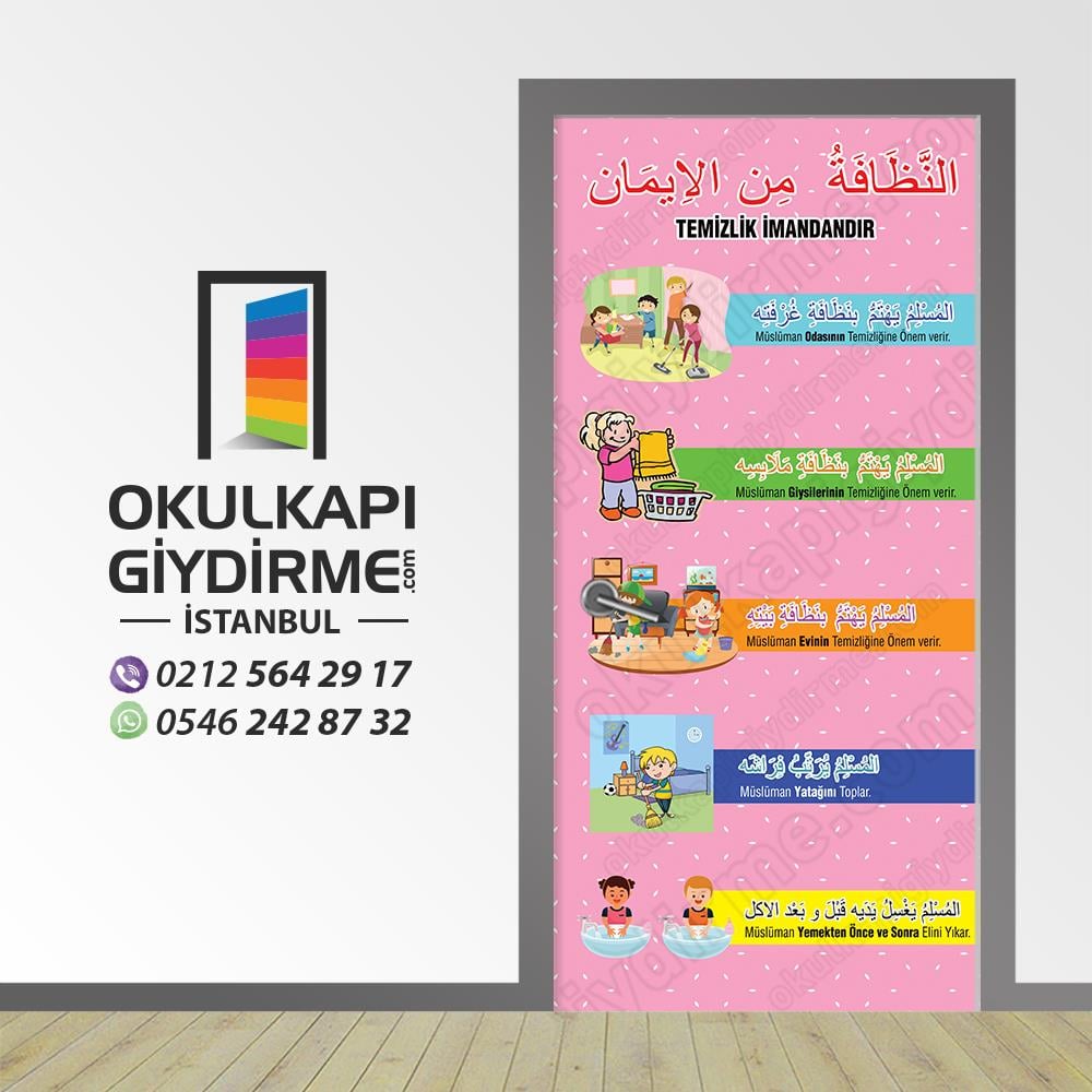 Kapı Giydirme TEMİZLİK KG ARP 07