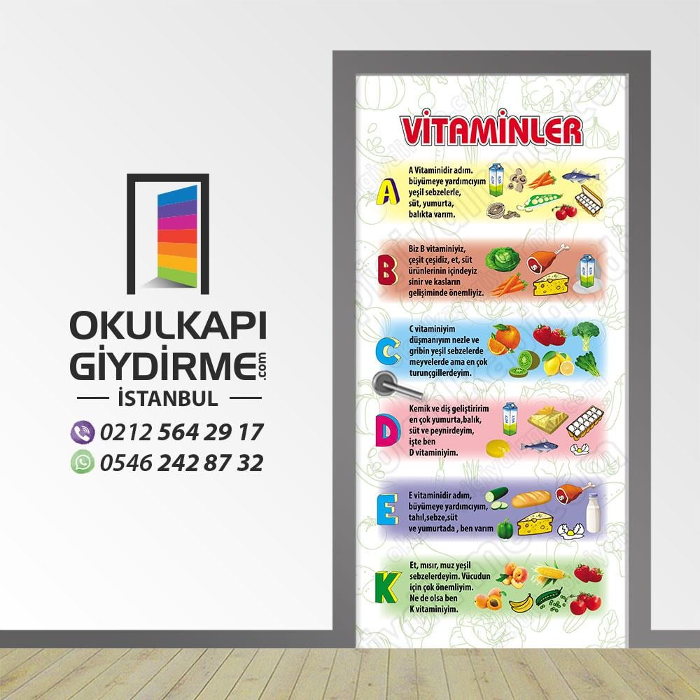 Kapı Giydirme Vitaminler KG S 13