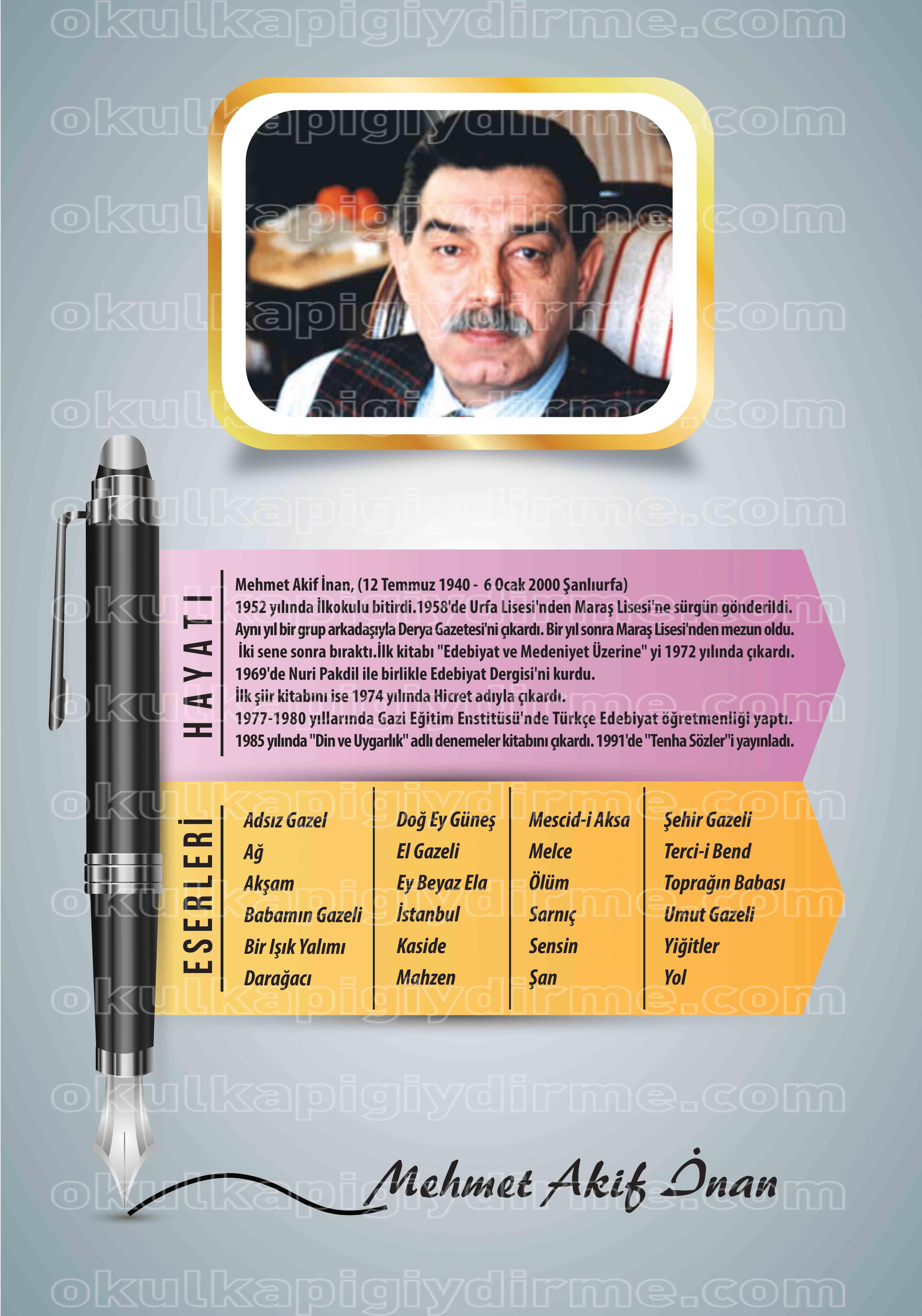 Mehmet Akif İnan P SY 19