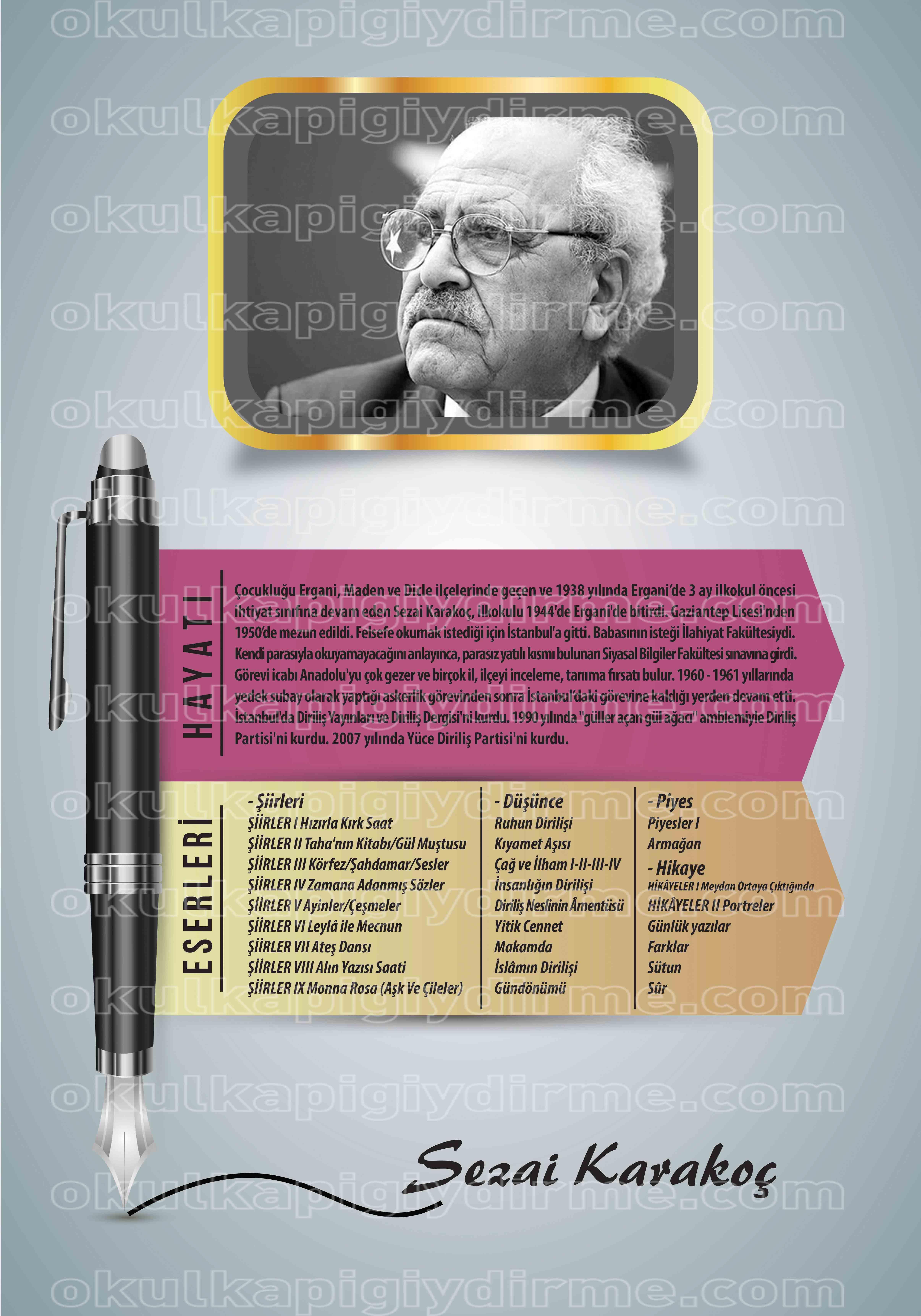 Sezai Karakoç P SY 22