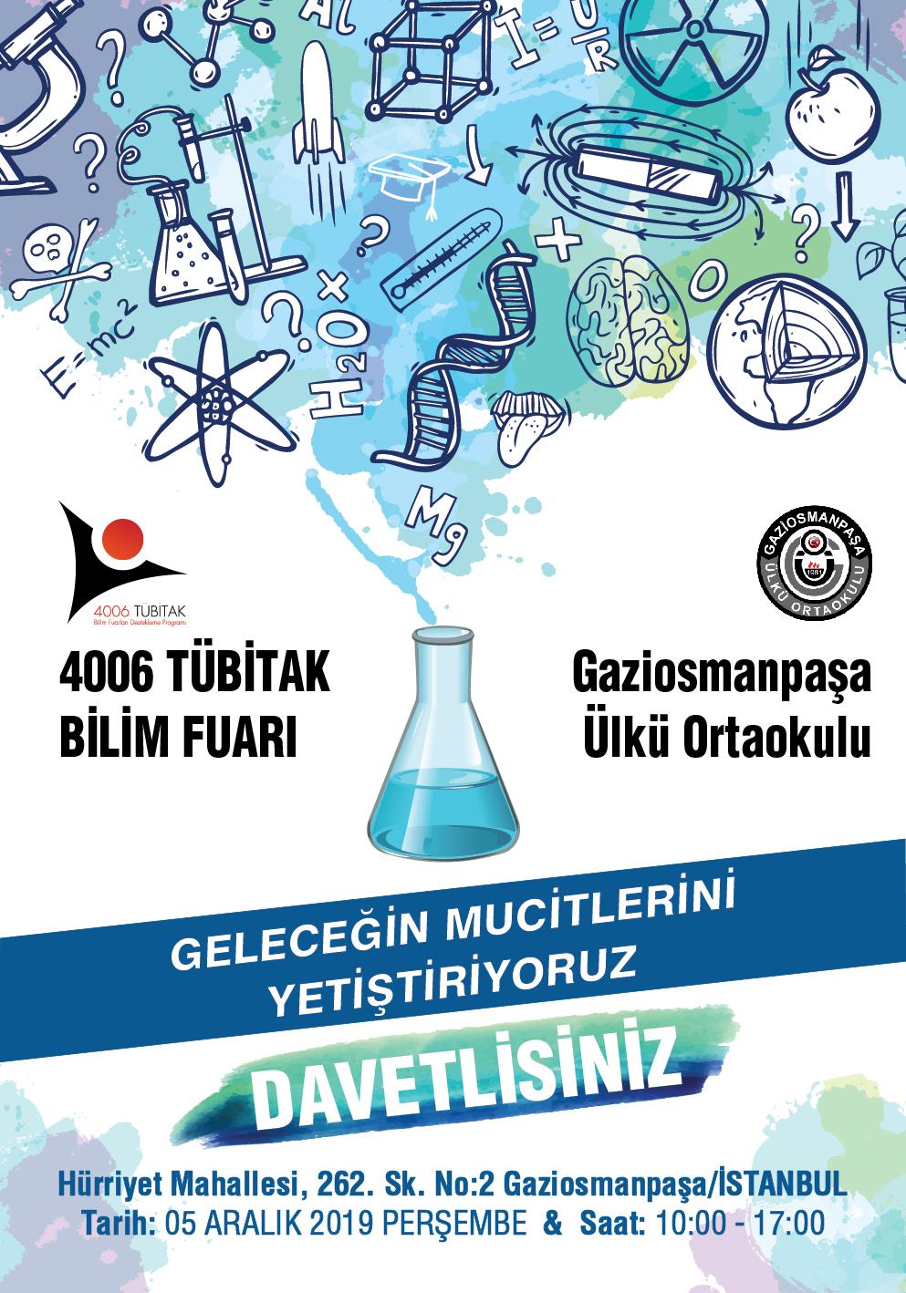 Tübitak Bilim Fuarı Afiş BFA 04