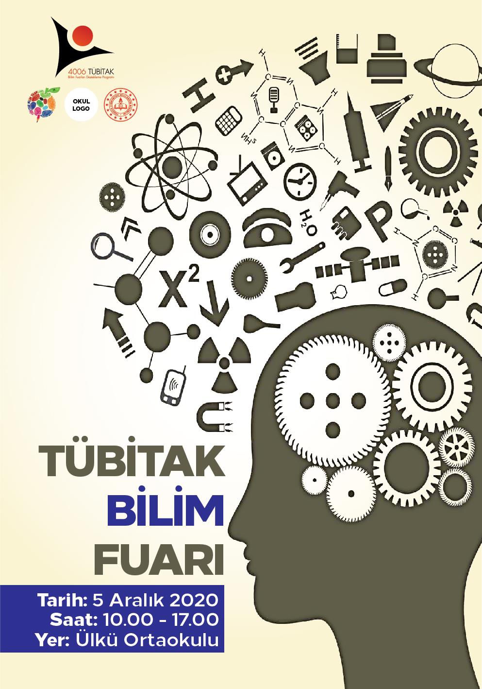 Tübitak Bilim Fuarı Afiş BFA 14