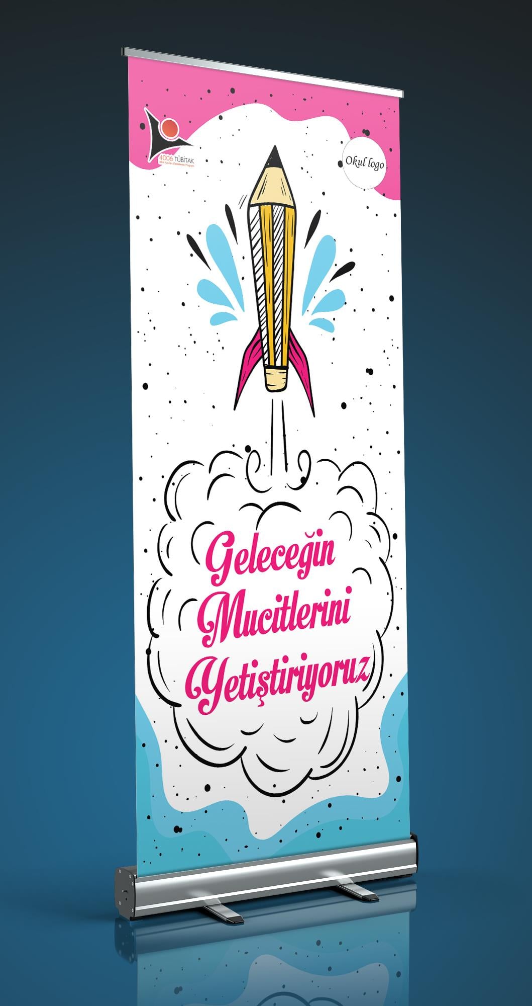 Tübitak Bilim Fuarı Roll Up BFR 01