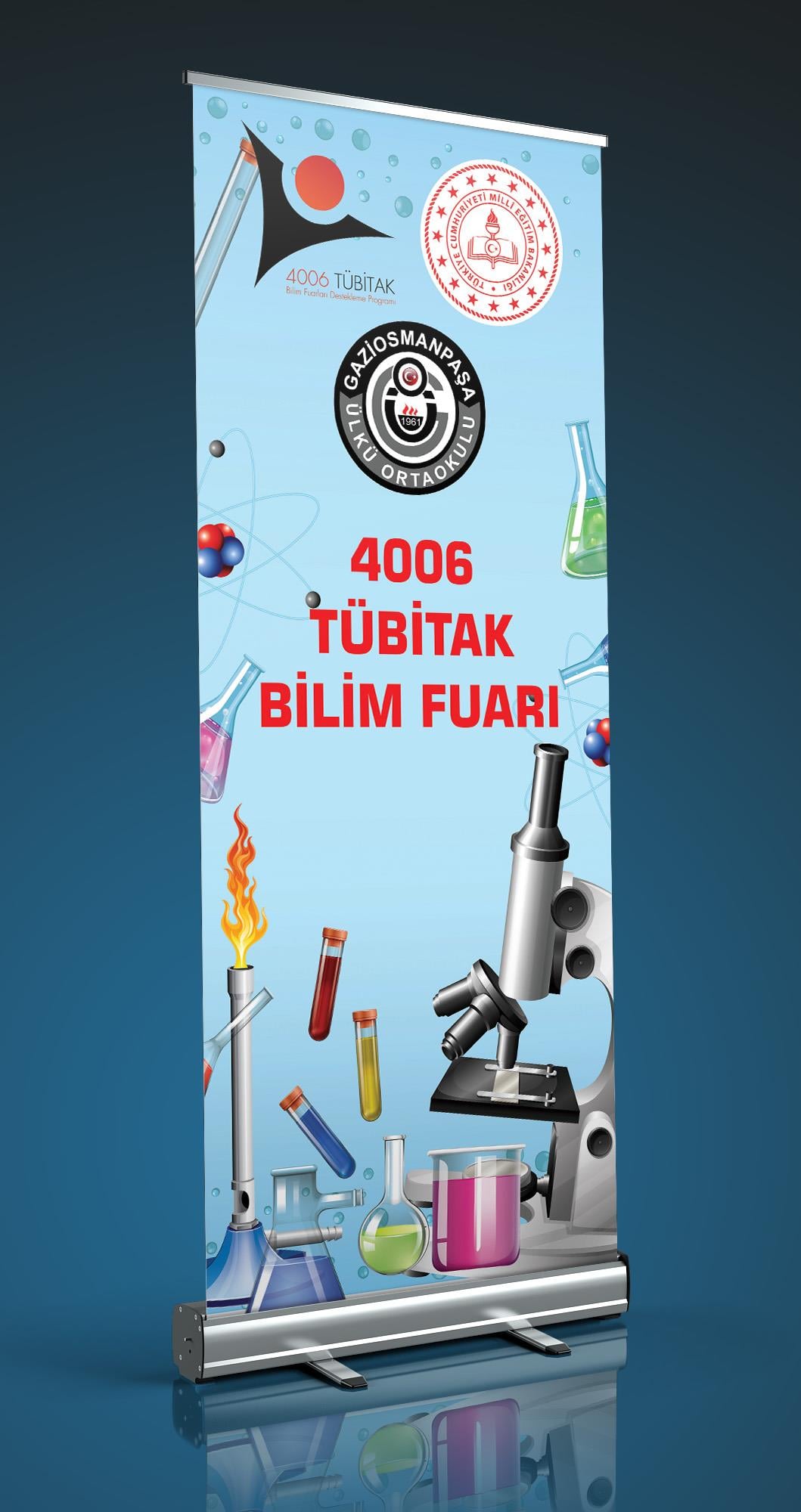 Tübitak Bilim Fuarı Roll Up BFR 12