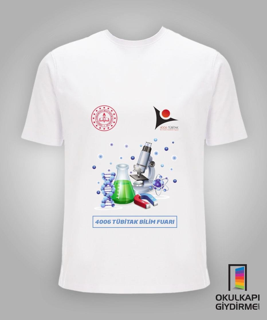 Tübitak Bilim Fuarı Tişört TBF TŞ 03