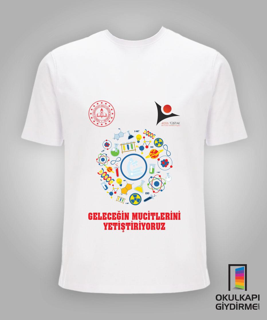 Tübitak Bilim Fuarı Tişört TBF TŞ 04