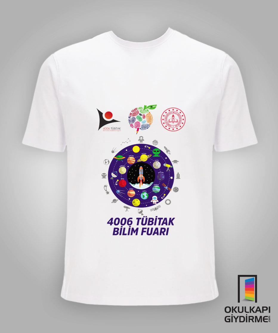 Tübitak Bilim Fuarı Tişört TBF TŞ 10