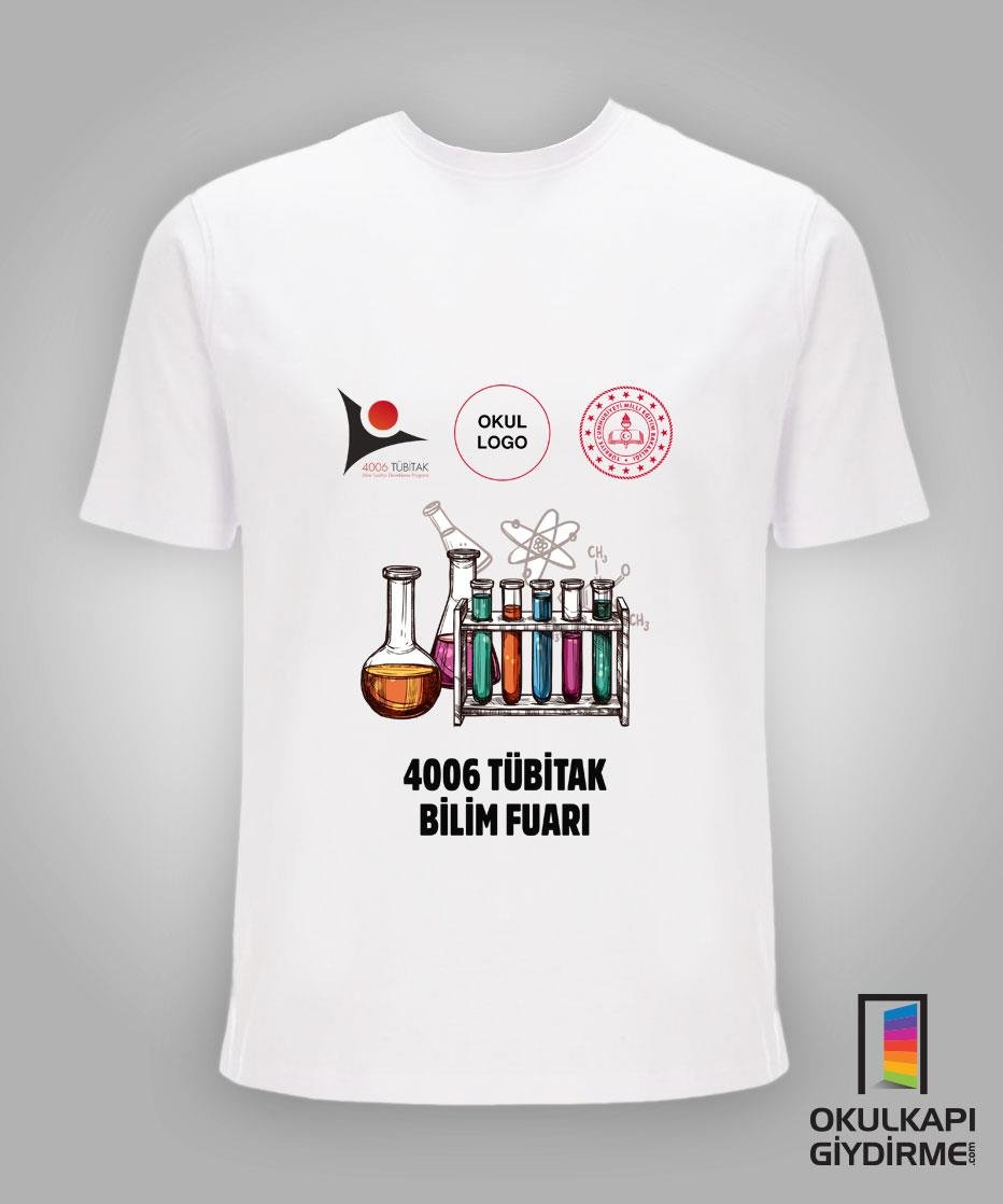 Tübitak Bilim Fuarı Tişört TBF TŞ 17