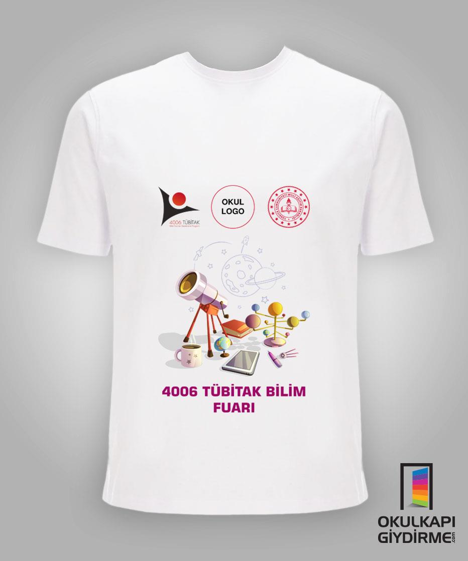 Tübitak Bilim Fuarı Tişört TBF TŞ 25