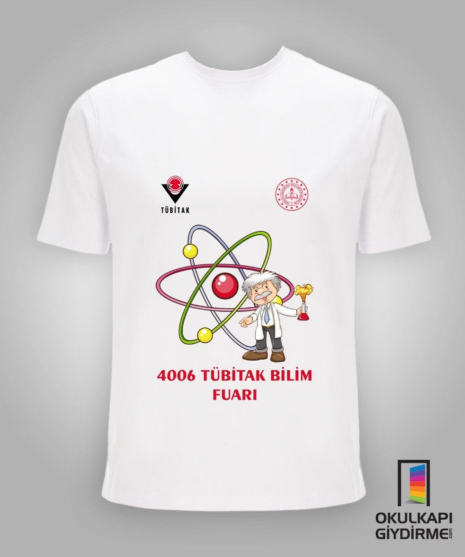 Tübitak Bilim Fuarı Tişört TBF TŞ 34