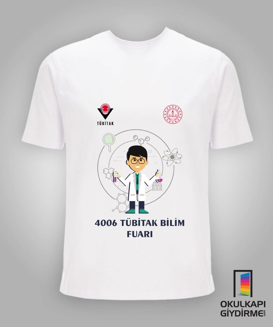 Tübitak Bilim Fuarı Tişört TBF TŞ 36