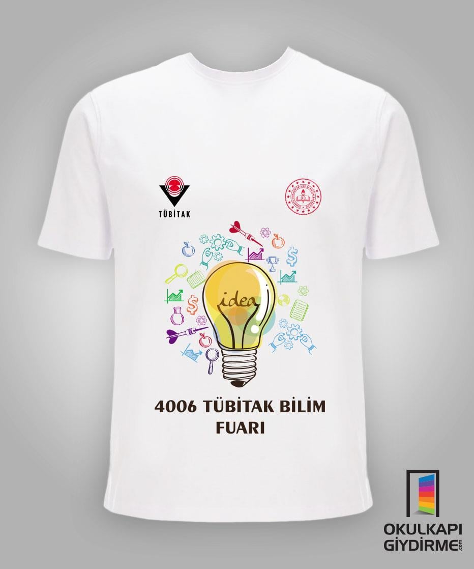 Tübitak Bilim Fuarı Tişört TBF TŞ 38