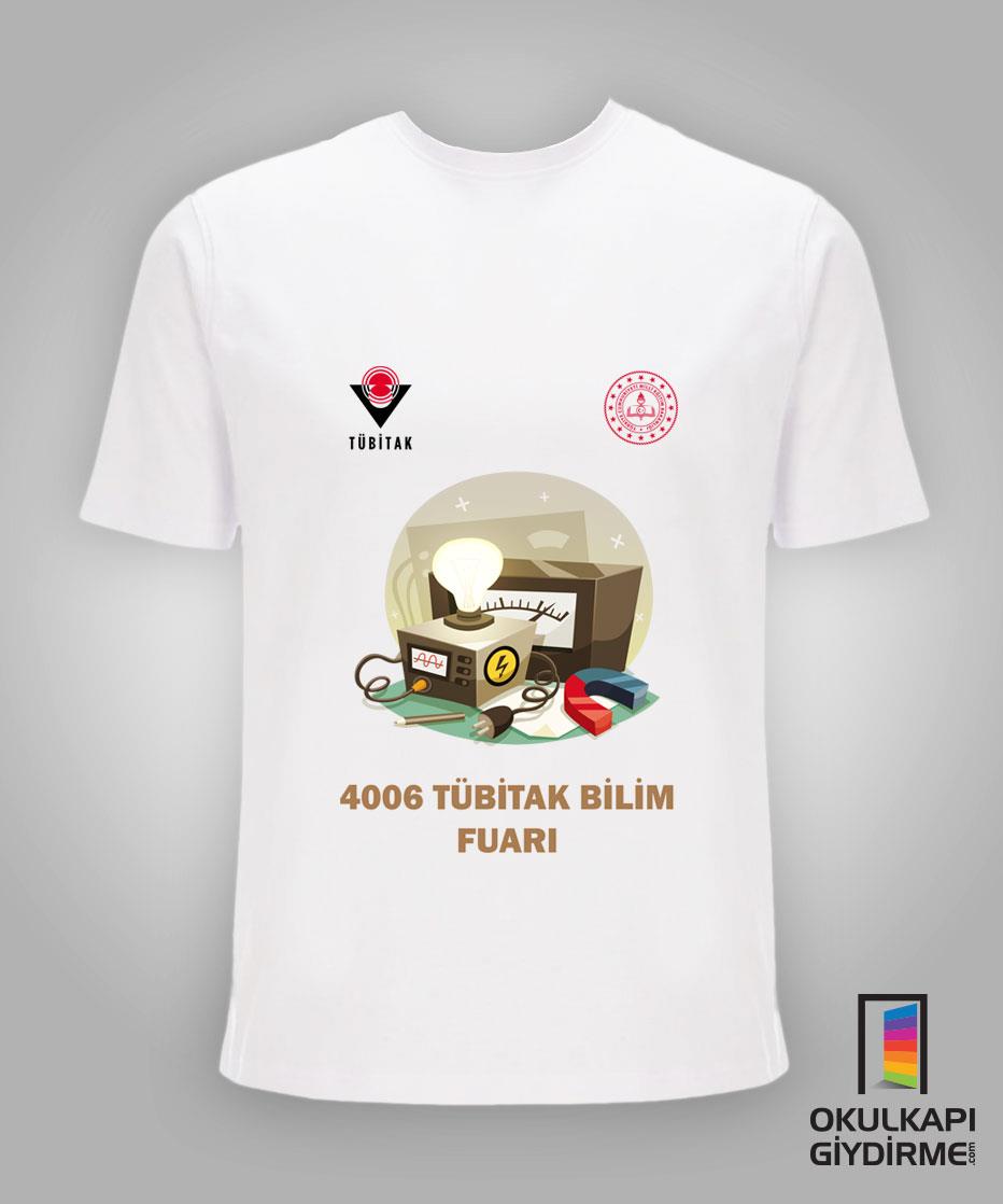 Tübitak Bilim Fuarı Tişört TBF TŞ 43