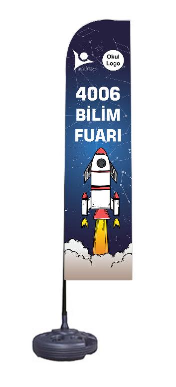 Tübitak Bilim Fuarı Yelken Bayrak YB 02