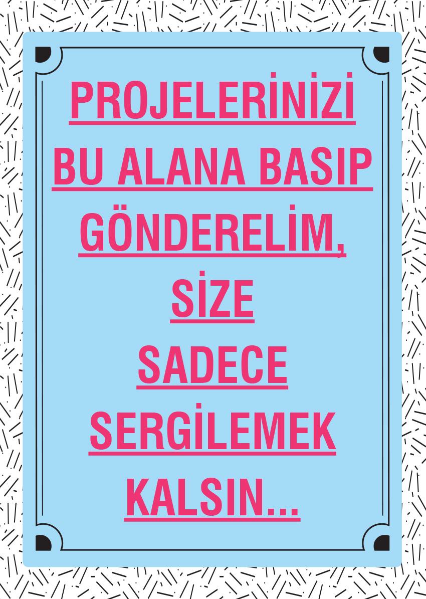 Tübitak Fuarı Sunum Afişi TFSA 08