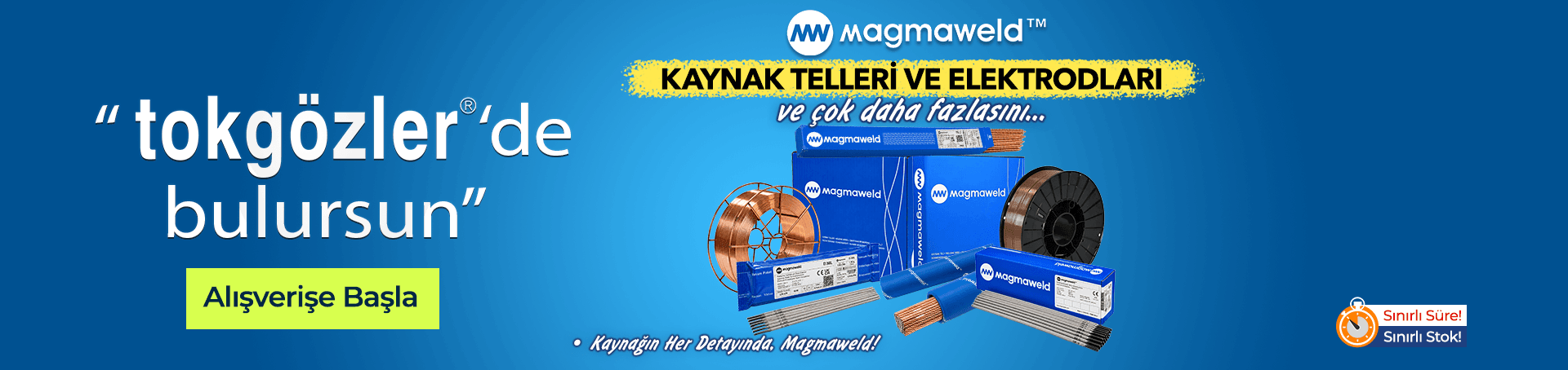 B1000616 - 14.10.2026 - Magmaweld Kaynak Telleri ve Elektrodları