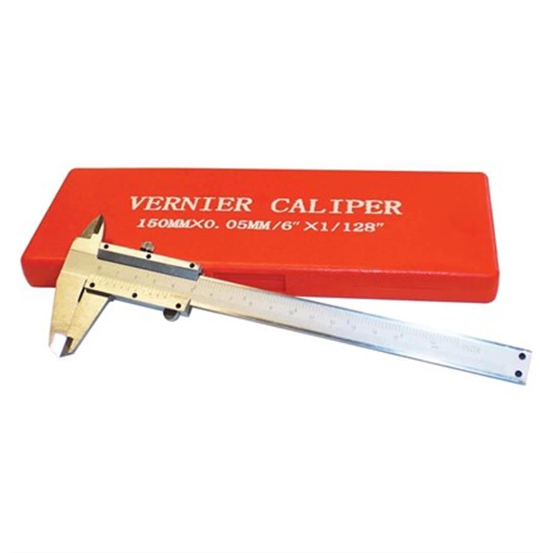150 mm x 0.05 mm Mekanik Kumpas Ekonomik Tip