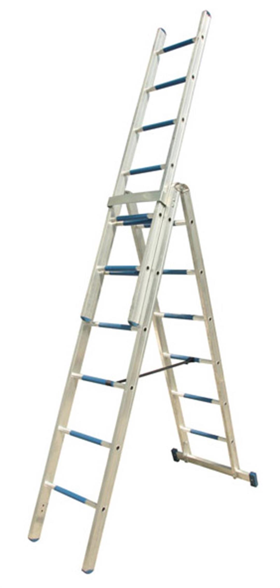 3 Metre A Tipi Tek Sürgülü Merdiven DA 200/Ts