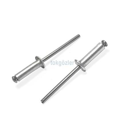 4x12 mm Alüminyum Pop Perçin