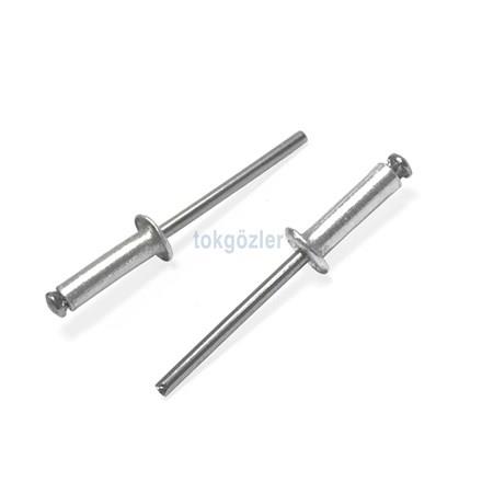 4x15 mm Alüminyum Pop Perçin