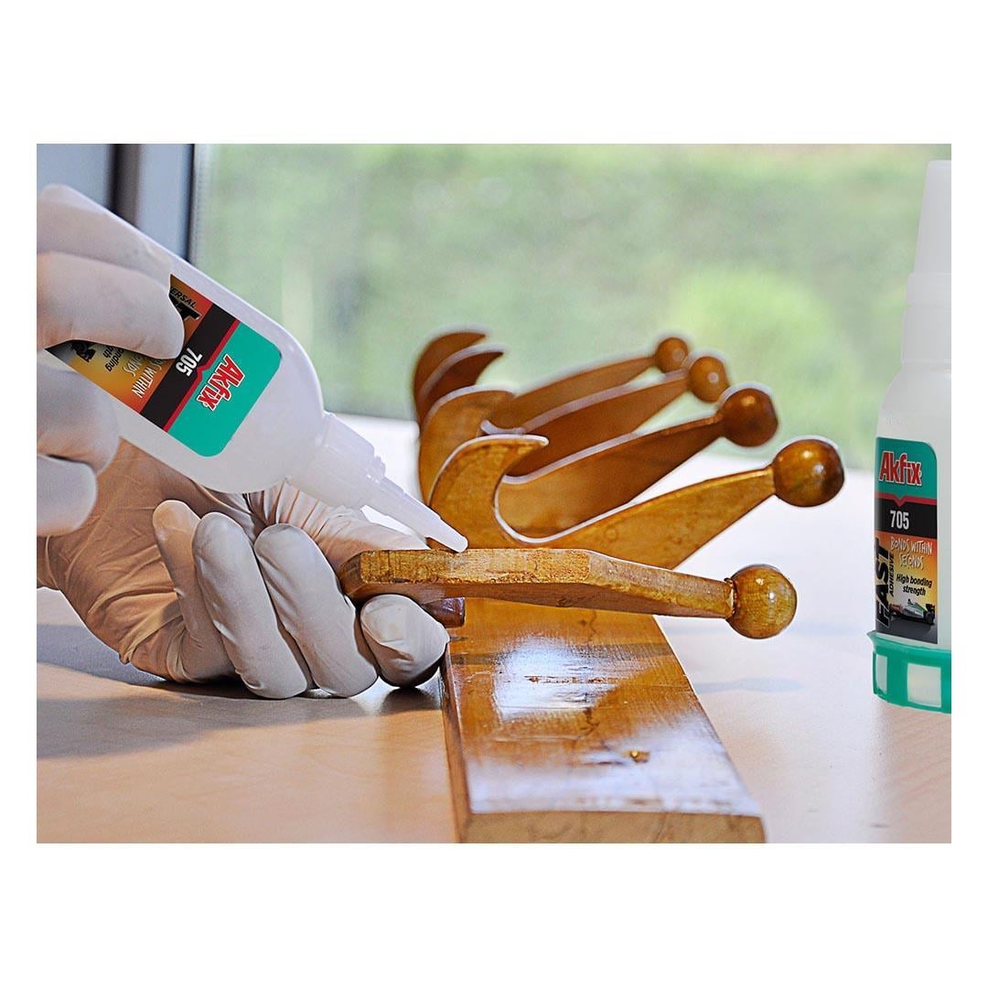 Akfix 705 Profesyonel Hızlı Yapıştırıcı 100ml+25gr GA055