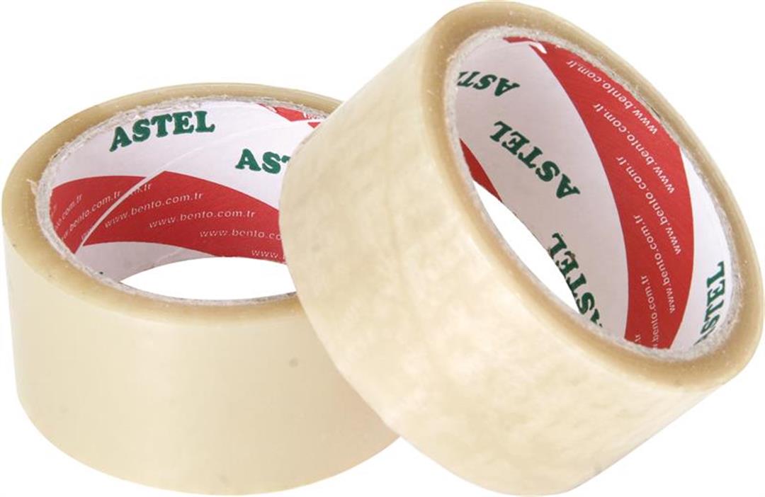 Astel Şeffaf Koli Bandı 45 mm x 100 m