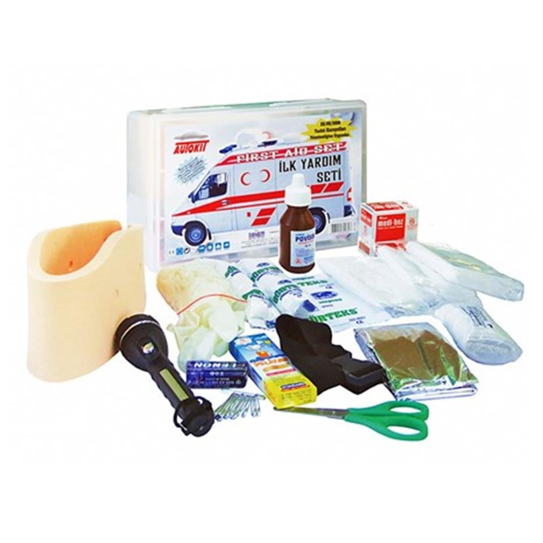 Autokit İlk Yardım Seti - Karayolları Yönetmeliğine Uygun