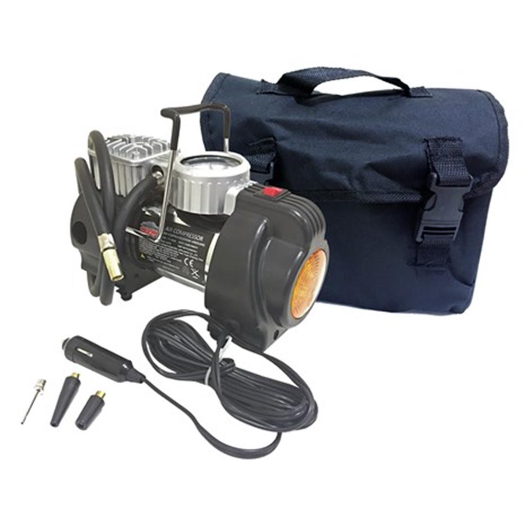 Autokit Metal Gövde Kompresör (Taşıma Çantalı)