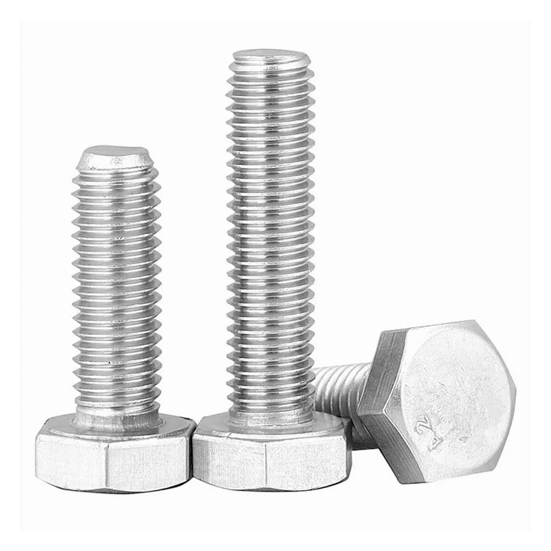 M4x30 DIN 931/933 A2 Paslanmaz Inox AKB (Altı Köşe Başlı) Cıvata