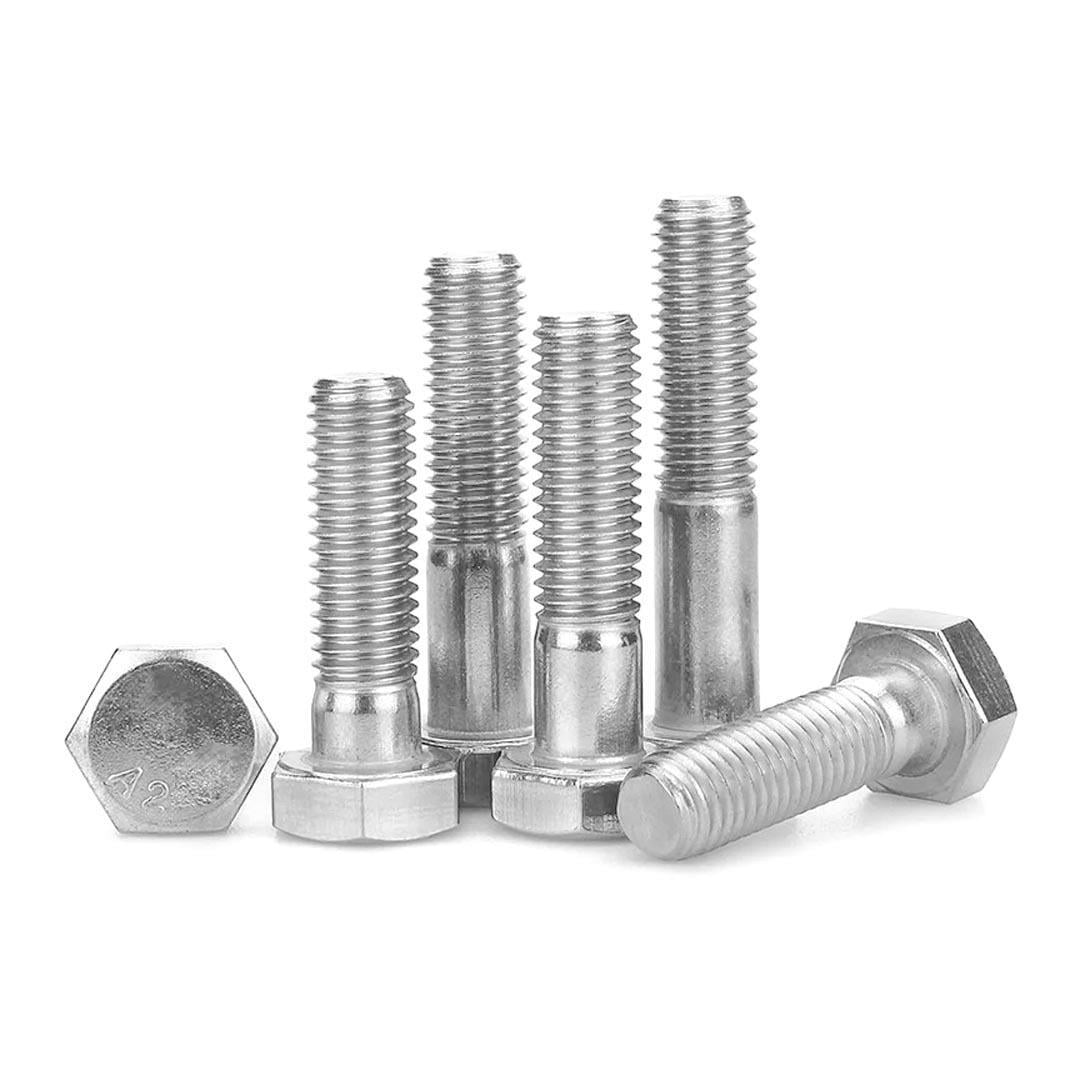 M4x30 DIN 931/933 A2 Paslanmaz Inox AKB (Altı Köşe Başlı) Cıvata