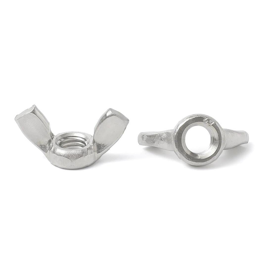 M6 DIN 315 A2 Paslanmaz Inox Kelebek Somun