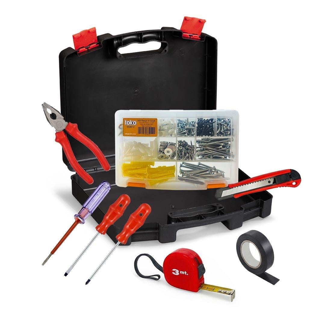 Toko Master-1 Çok Amaçlı El Aleti Seti 510 Parça Takım Çantalı