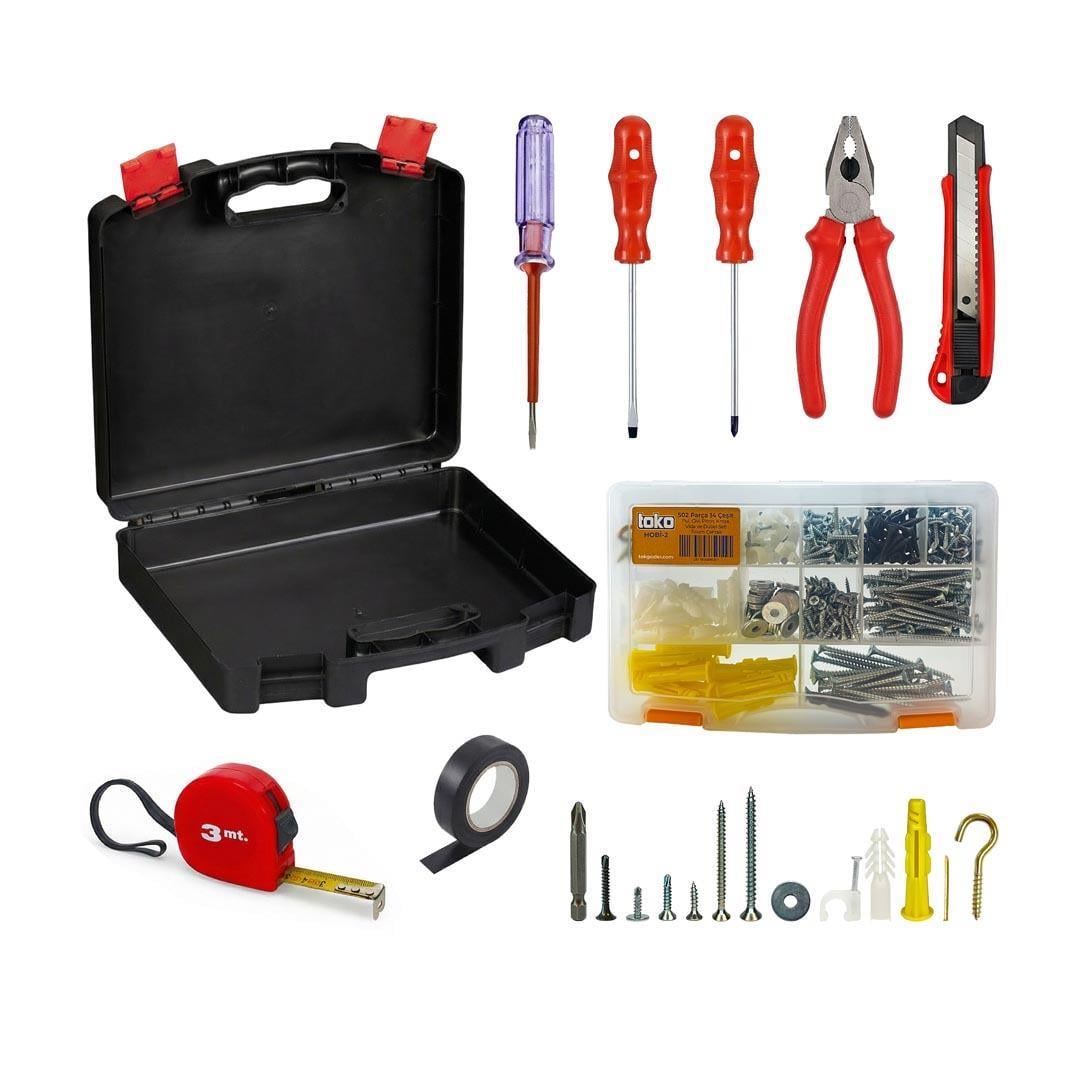 Toko Master-1 Çok Amaçlı El Aleti Seti 510 Parça Takım Çantalı